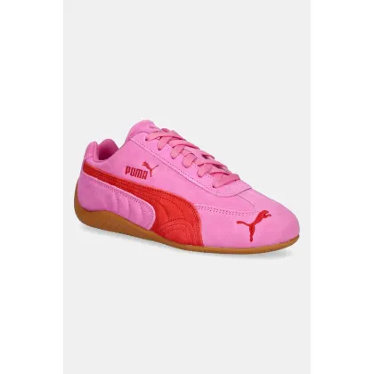 Zdjęcie Puma sneakersy zamszowe Speedcat OG kolor różowy 398846
