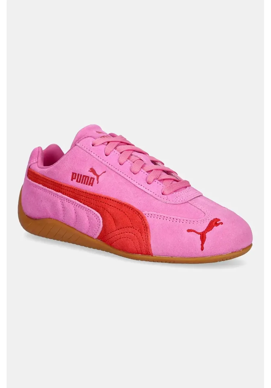 obrazek 1 Puma sneakersy zamszowe Speedcat OG kolor różowy 398846