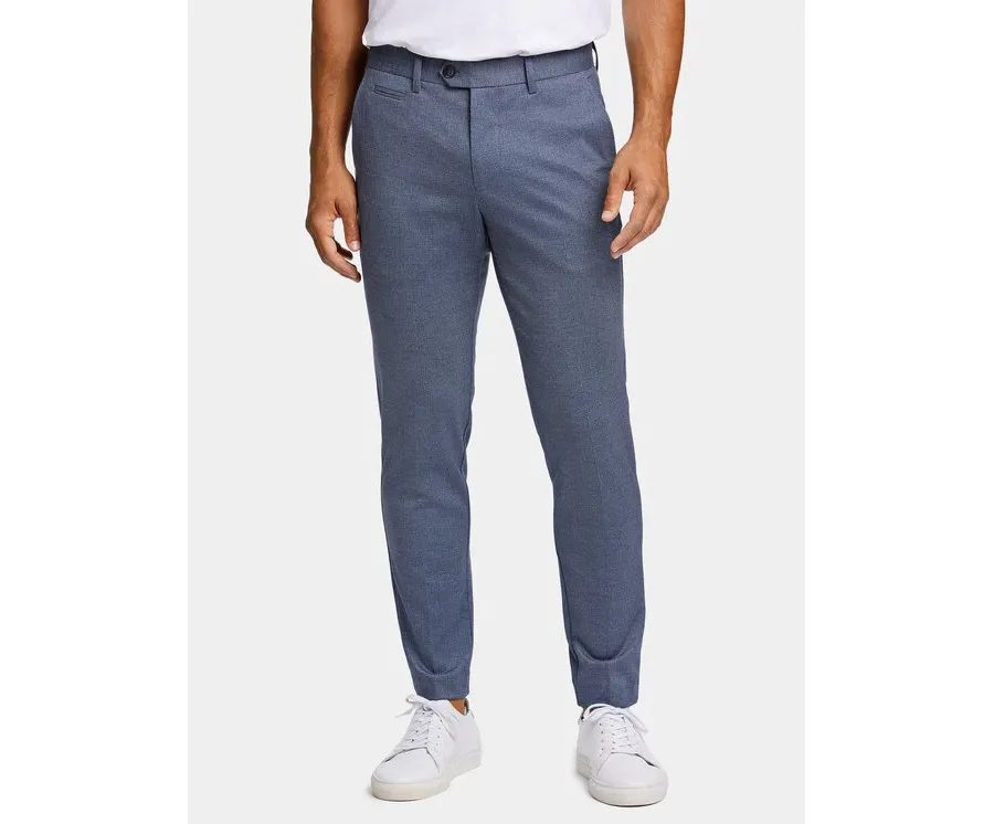 obrazek 1 Lindbergh Chinosy 30-006031 Niebieski Slim Fit