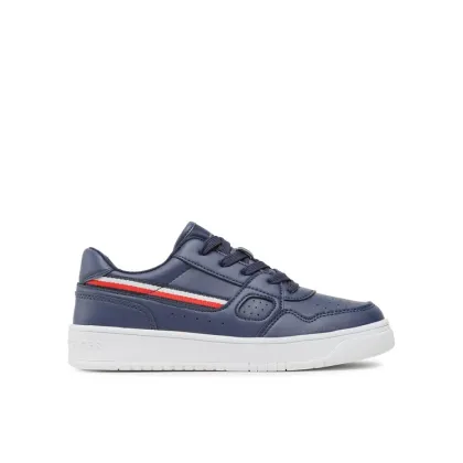 Zdjęcie Tommy Hilfiger Sneakersy Stripes Low Cut Lace-Up Sneaker T3X9-32848-1355 S Granatowy