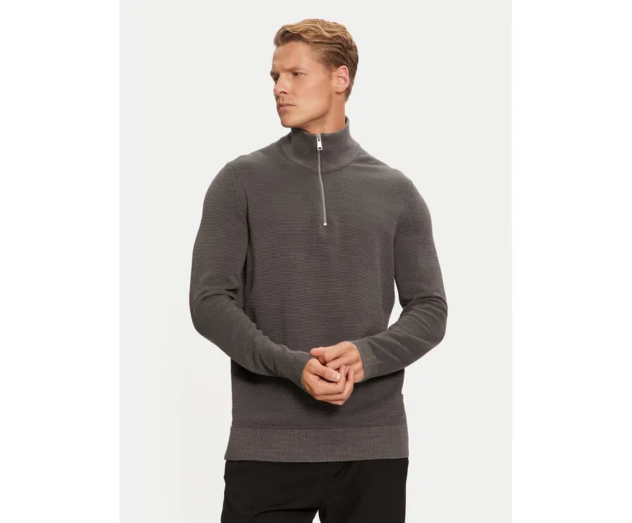 obrazek 1 Marc O'Polo Sweter 428 5025 60308 Szary Regular Fit