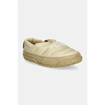 Zdjęcie The North Face kapcie Nuptse Mule kolor beżowy NF0A5G2BPV61