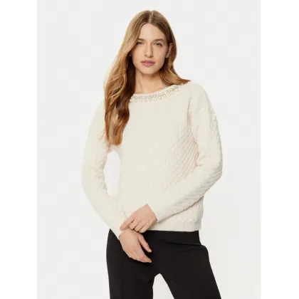 Zdjęcie Rinascimento Sweter CFM0011717003 Écru Regular Fit