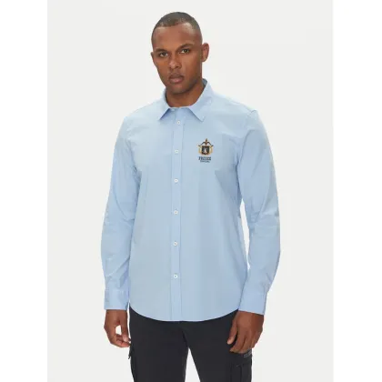Zdjęcie Aeronautica Militare Koszula 251CA1261CT3288 Błękitny Regular Fit