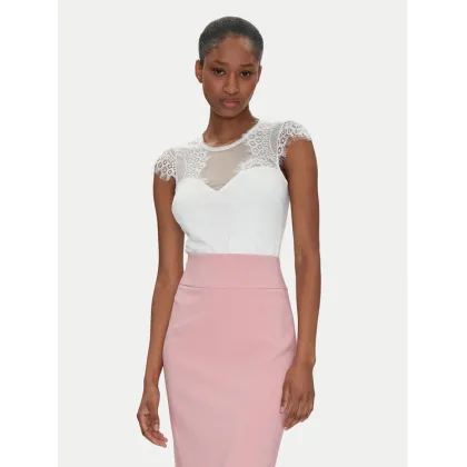 Zdjęcie Rinascimento Body CFC0122575003 Biały Slim Fit