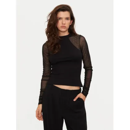 Zdjęcie Noisy May Bluzka Maya 27032594 Czarny Regular Fit