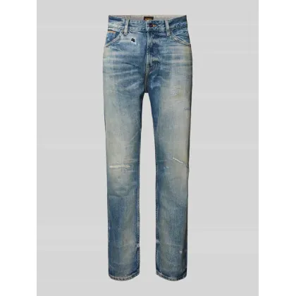 Zdjęcie Jeansy o kroju regular fit z 5 kieszeniami model ‘Selvedge’