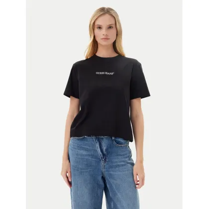 Zdjęcie Guess Jeans T-Shirt W5RI4 2K8HM0 Czarny Regular Fit