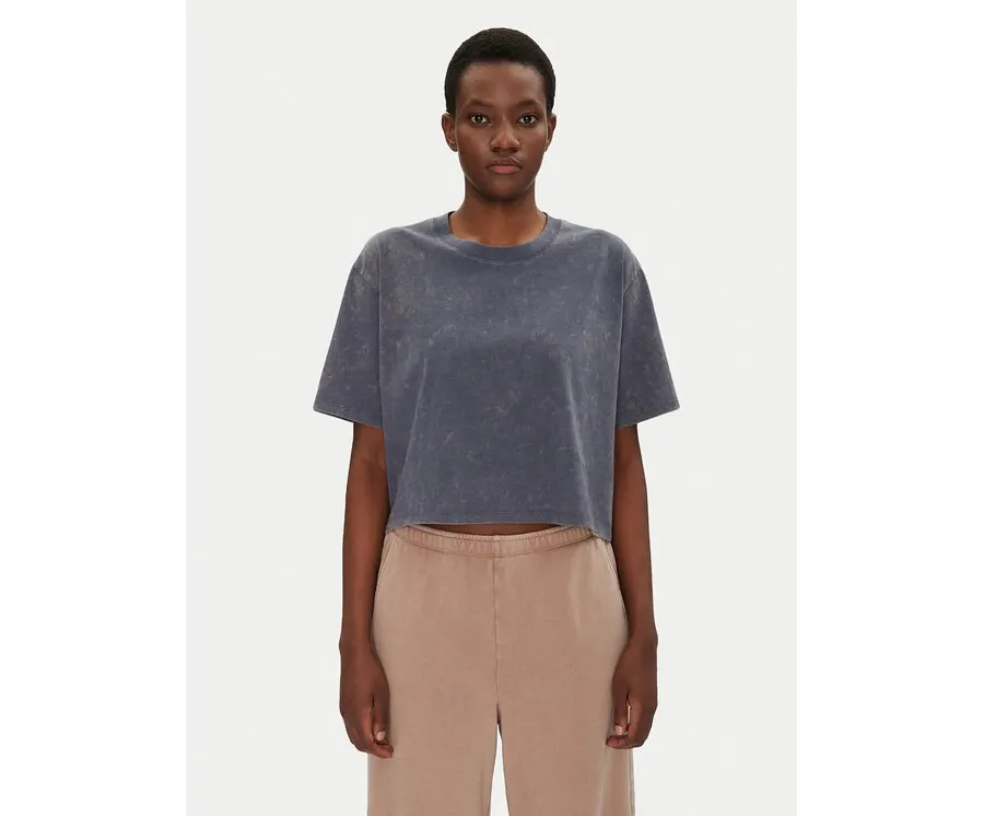 obrazek 1 Under Armour T-Shirt Rival Wash 1389724 Granatowy Loose Fit