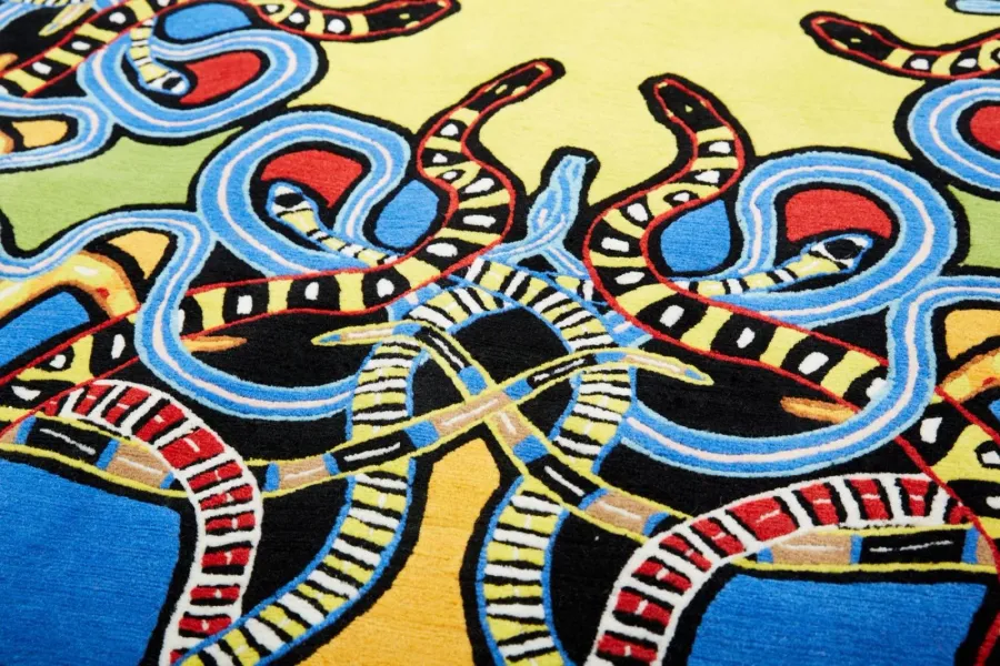 obrazek 4 Dywan z wężami - SNAKE