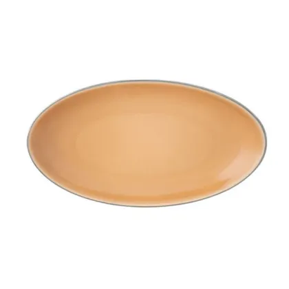 Zdjęcie Niewielki owalny półmisek na pikle 20 cm wykonany z porcelany