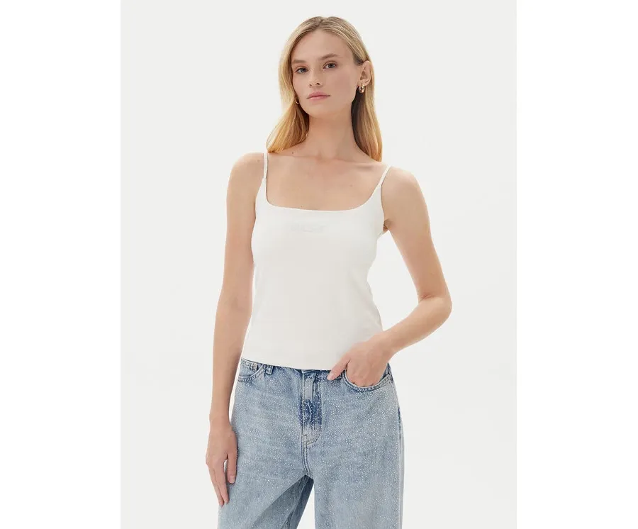 obrazek 1 Guess Top V5GP22 J1314 Biały Slim Fit