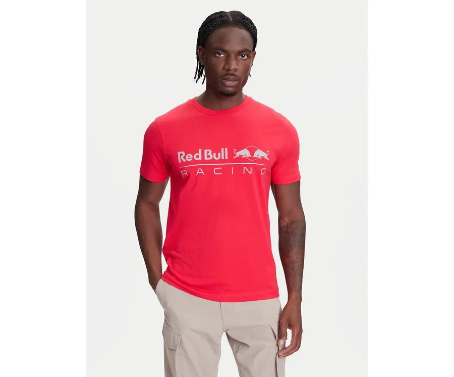 obrazek 1 Pepe Jeans T-Shirt Red Bull Racing Logo RM500016 Czerwony Regular Fit