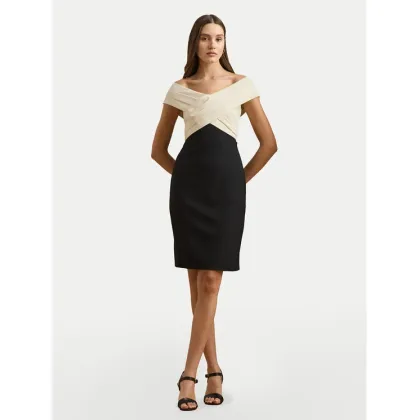Zdjęcie LAUREN RALPH LAUREN Sukienka koktajlowa 253963476001 Czarny Slim Fit