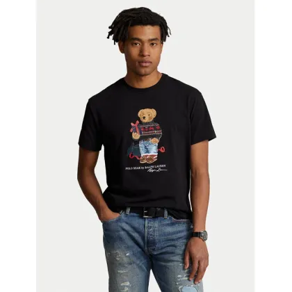Zdjęcie Polo Ralph Lauren T-Shirt 710854497027 Czarny Regular Fit