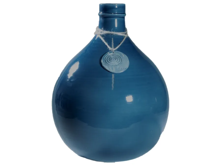 obrazek 1 Elegancki niebieski wazon ceramiczny 53 cm - Virginia Casa