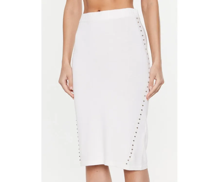 obrazek 1 Liu Jo Sport Spódnica midi TA3060 MS49I Beżowy Slim Fit