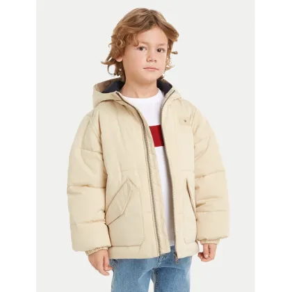Zdjęcie Tommy Hilfiger Kurtka zimowa Monotype KB0KB09092 Beżowy Regular Fit
