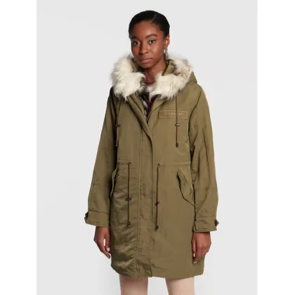 Zdjęcie Guess Parka Lena W2BL32 WEWG0 Zielony Regular Fit