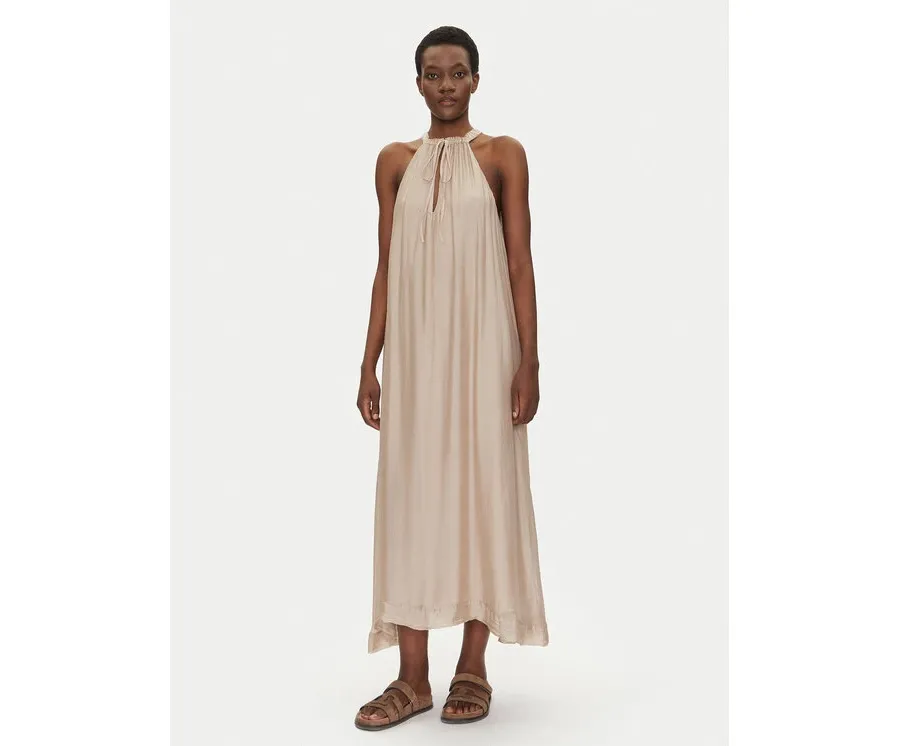 obrazek 1 Bomboogie Sukienka letnia AW8993TSET5 Beżowy Relaxed Fit