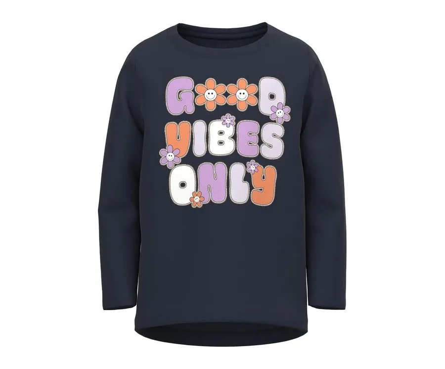 obrazek 1 NAME IT Bluzka 13218914 Granatowy Regular Fit