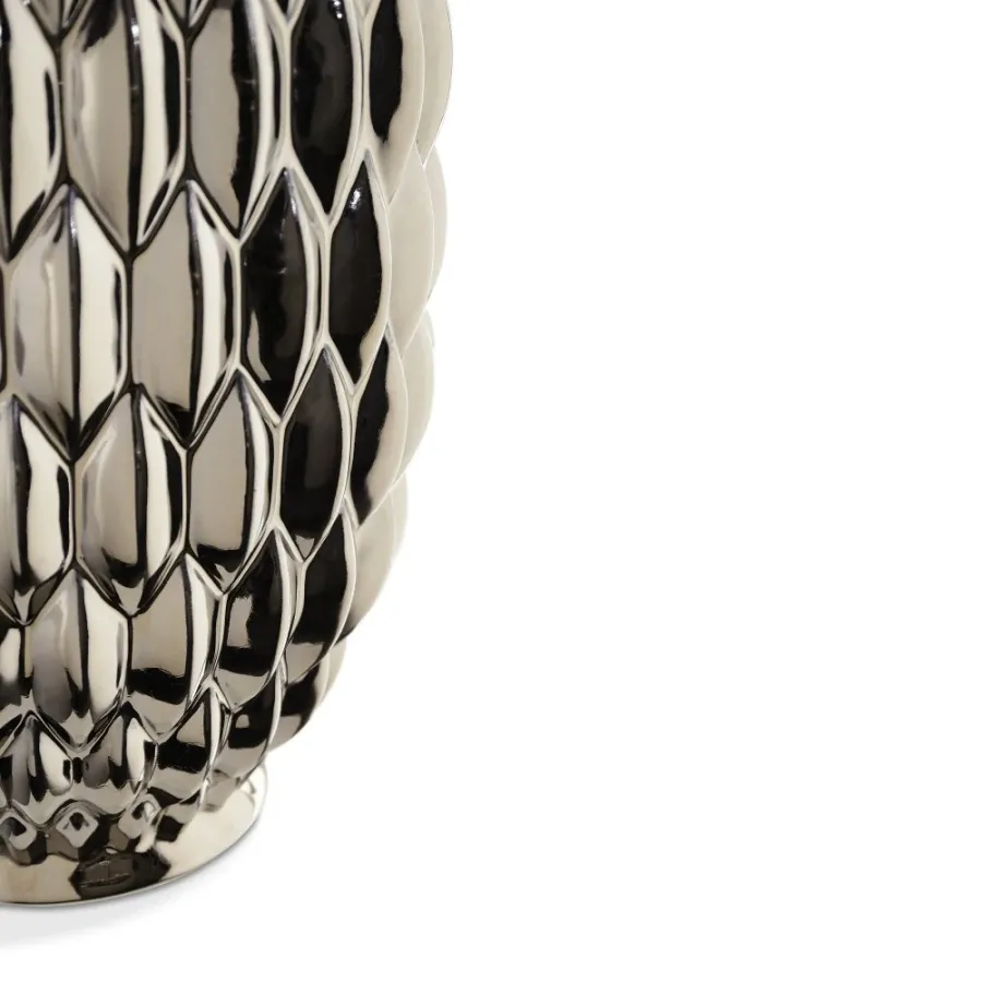 obrazek 3 Wazon w kształcie kakao z glazurowanej ceramiki H.40xL.25xD.Int.23 cm