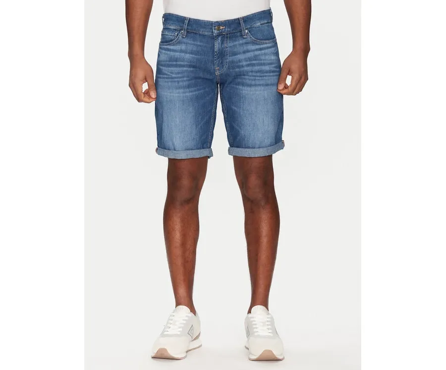 obrazek 1 Guess Szorty jeansowe M5GD01 D5MZ2 Niebieski Regular Fit