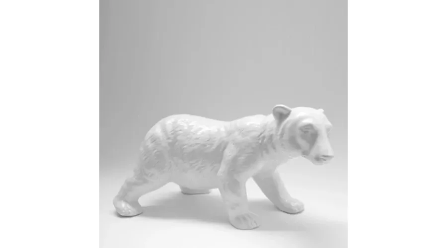 obrazek 1 Przepiękny niedźwiedź polarny z ceramiki - Il Gattopardo