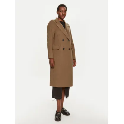 Zdjęcie Tommy Hilfiger Płaszcz wełniany WW0WW42621 Khaki Regular Fit