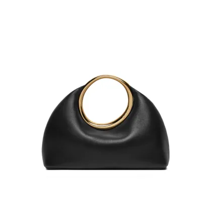 Zdjęcie JACQUEMUS Torebka Mini ring handbag 241BA395 Czarny
