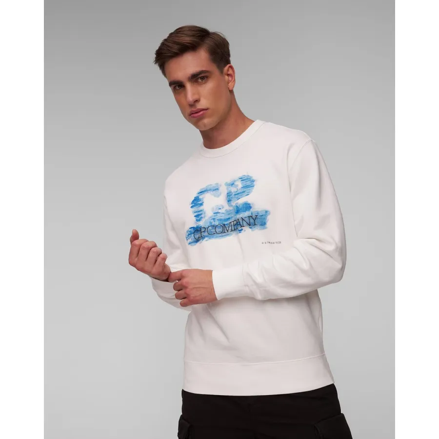 obrazek 1 Biała Bluza Męska C.p. Company CP Company