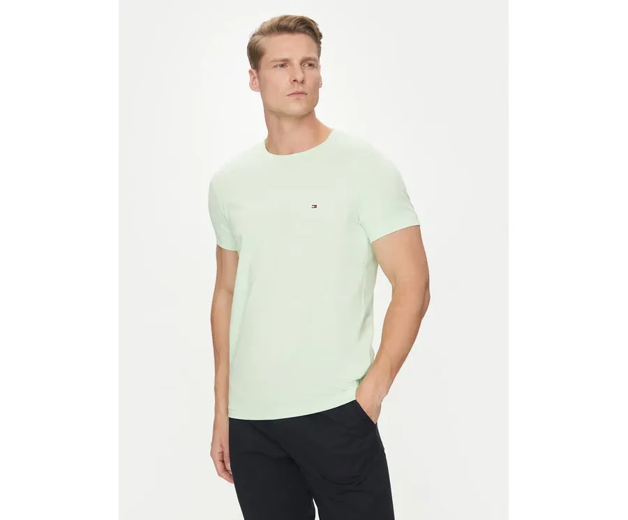 obrazek 1 Tommy Hilfiger T-Shirt MW0MW10800 Zielony Slim Fit