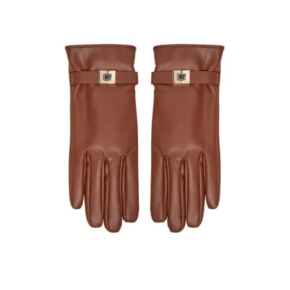 Zdjęcie Guess Rękawiczki Damskie AW5188 NYL02 Brązowy