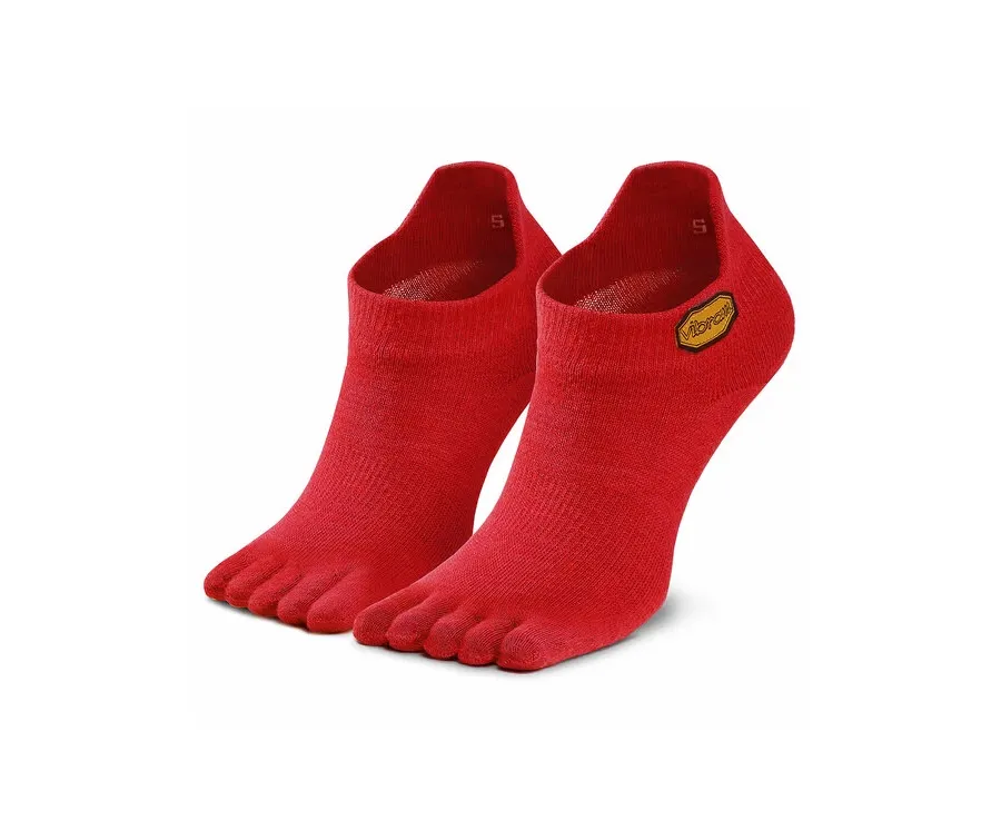 obrazek 1 Vibram Fivefingers Skarpety Niskie Unisex Athletic No Show S18N04 Czerwony