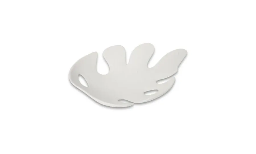 obrazek 1 Piękna dekoracja Hello Nature Leaf z ceramiki na stół
