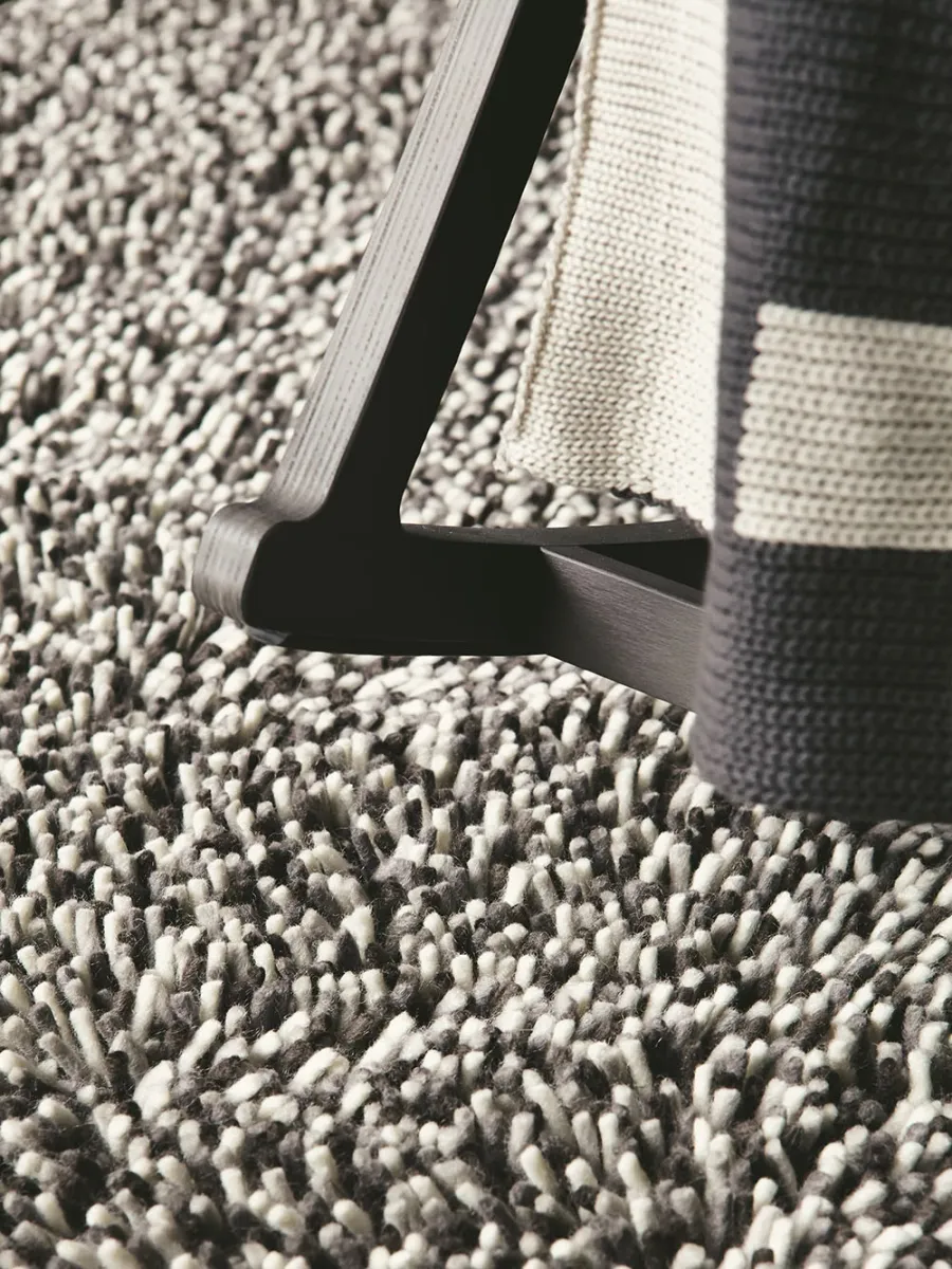 picture 10 Exclusive shaggy gray rug - GRAVEL MIX 68211