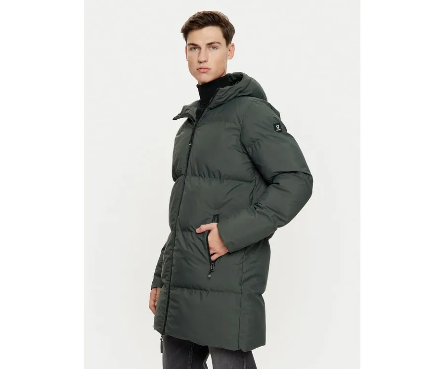 obrazek 1 Brunotti Kurtka zimowa Bigmain 2421180003 Zielony Regular Fit