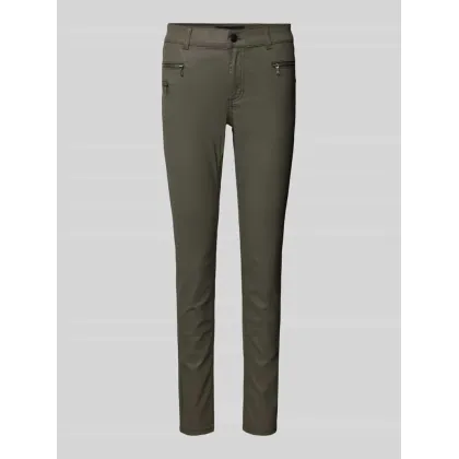 Zdjęcie Jeansy o kroju skinny fit z kieszeniami zapinanymi na zamek błyskawiczny model ‘MALOU’