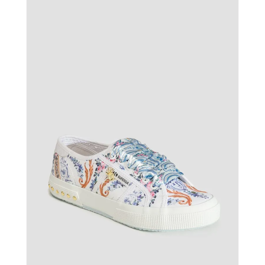 obrazek 1 Buty Wiązane Damskie Camilla X Superga 2750 Printed Sneaker