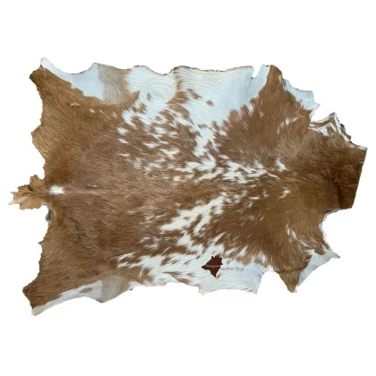 Zdjęcie Fantastyczny skórzany dywan 85x65 cm