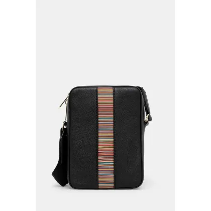 Zdjęcie Paul Smith saszetka skórzana kolor czarny M1A-7745-BMULTI