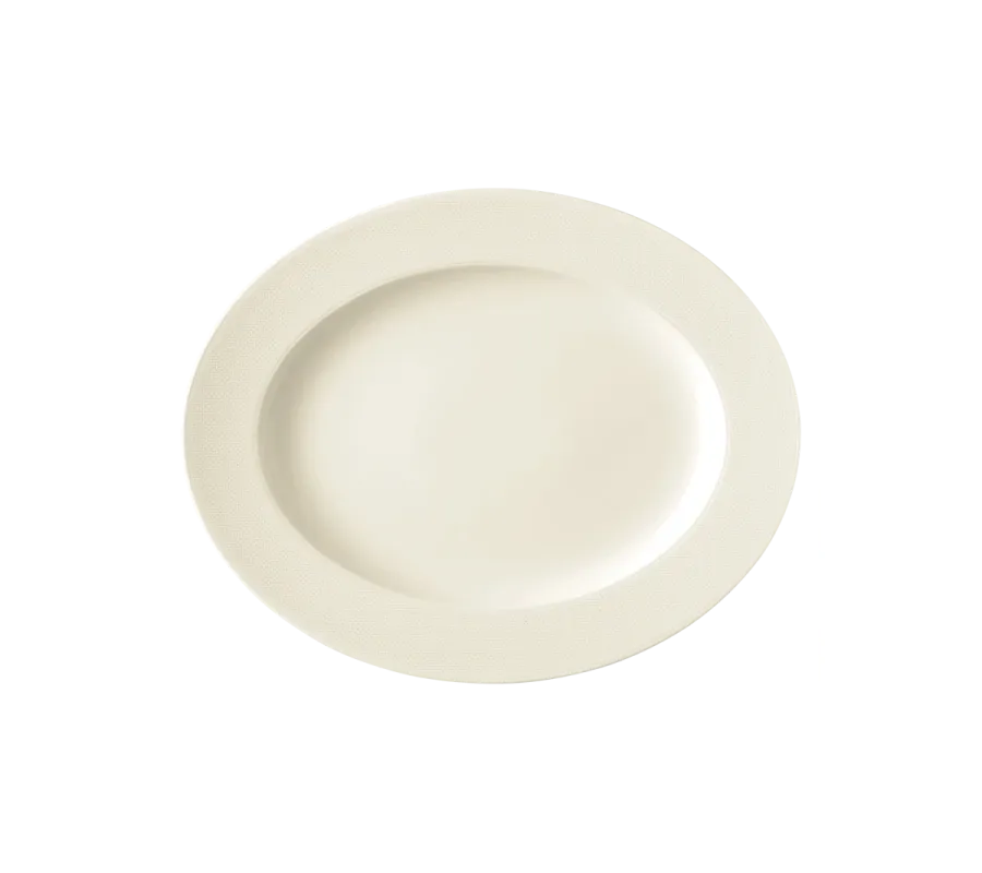 obrazek 1 Zestaw 2 owalnych półmisków Ø33 cm z kolekcji Diamant