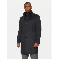 Zdjęcie Baldessarini Płaszcz wełniany Harrison B0 18727.1108 Granatowy Regular Fit