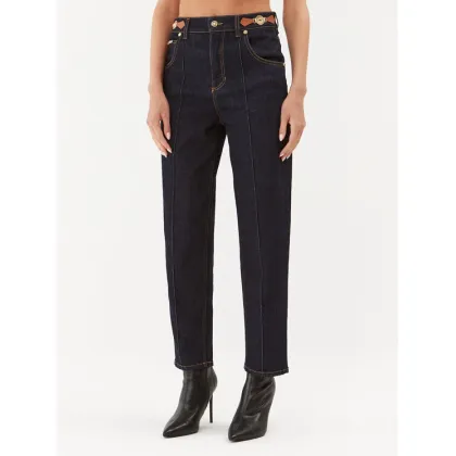 Zdjęcie Just Cavalli Jeansy 75PAB5TB Niebieski Boyfriend Fit