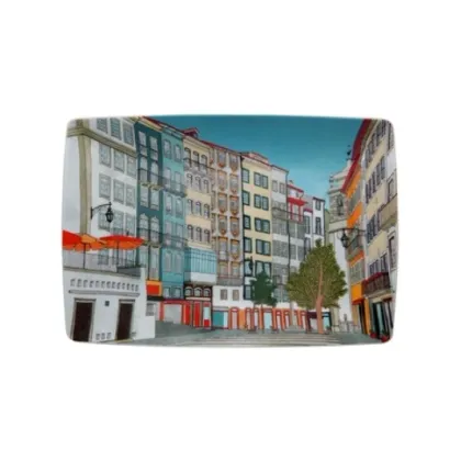 Zdjęcie Stylowy porcelanowy talerz deserowy - Vista Alegre