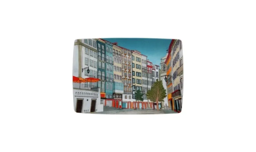 obrazek 1 Stylowy porcelanowy talerz deserowy - Vista Alegre