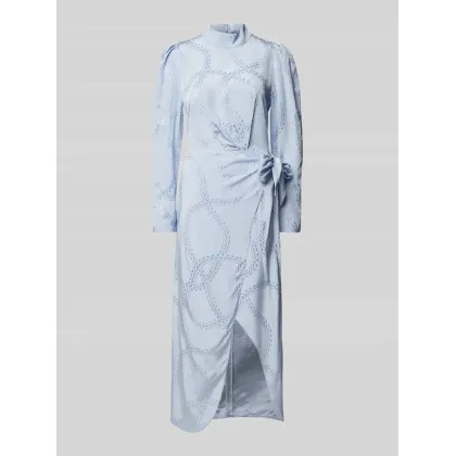 Zdjęcie Sukienka midi z wiązanym detalem model ‘Kasera’