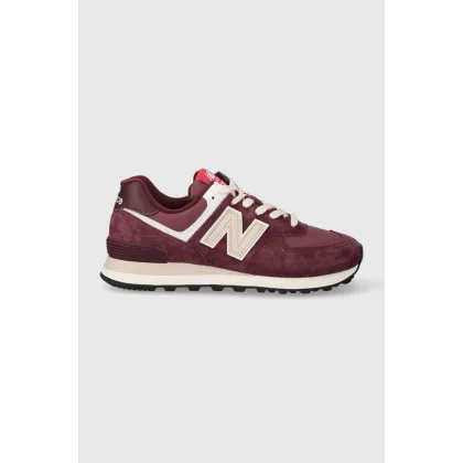 Zdjęcie New Balance 574 sneakersy kolor bordowy U574HMG