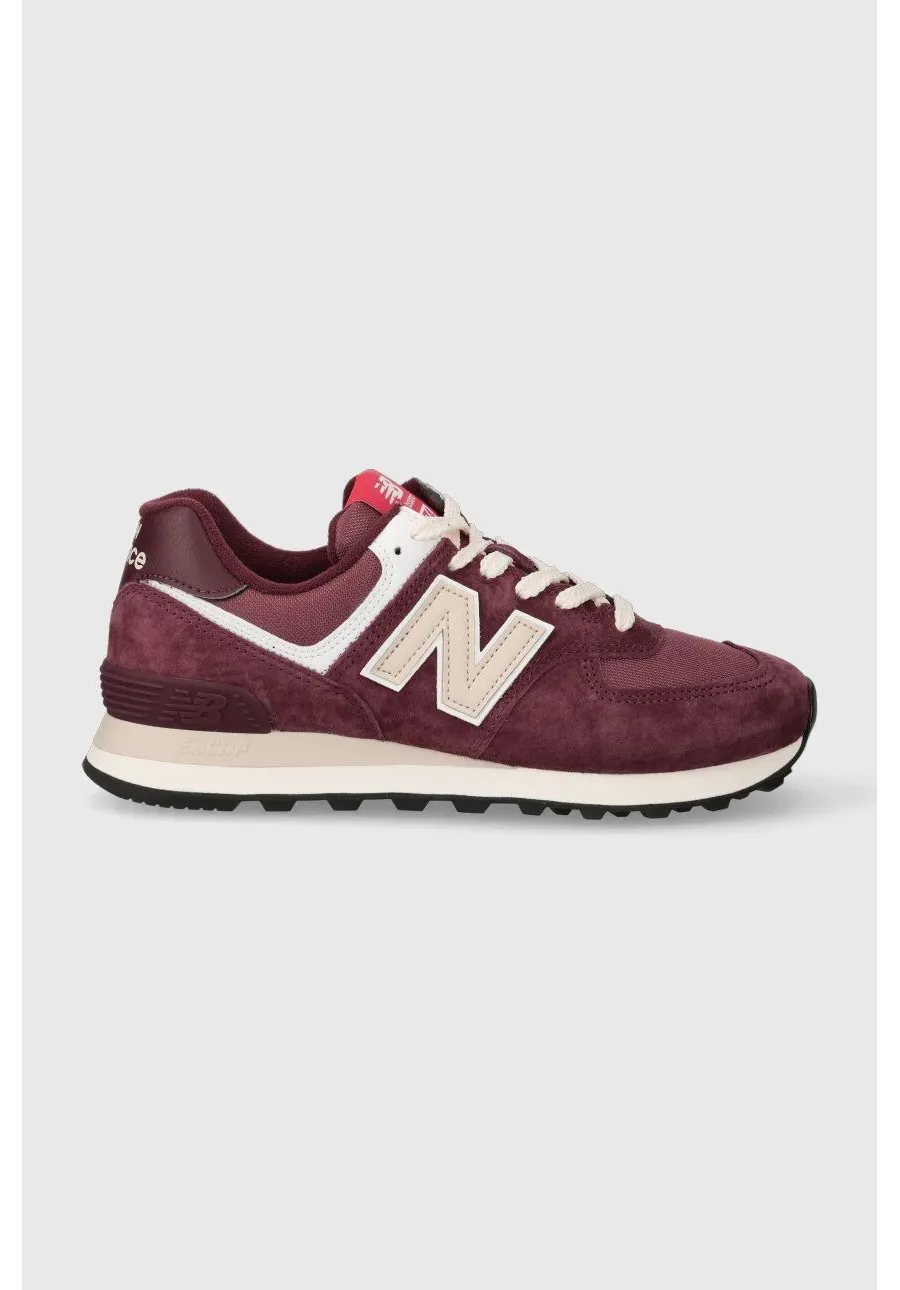 obrazek 1 New Balance 574 sneakersy kolor bordowy U574HMG