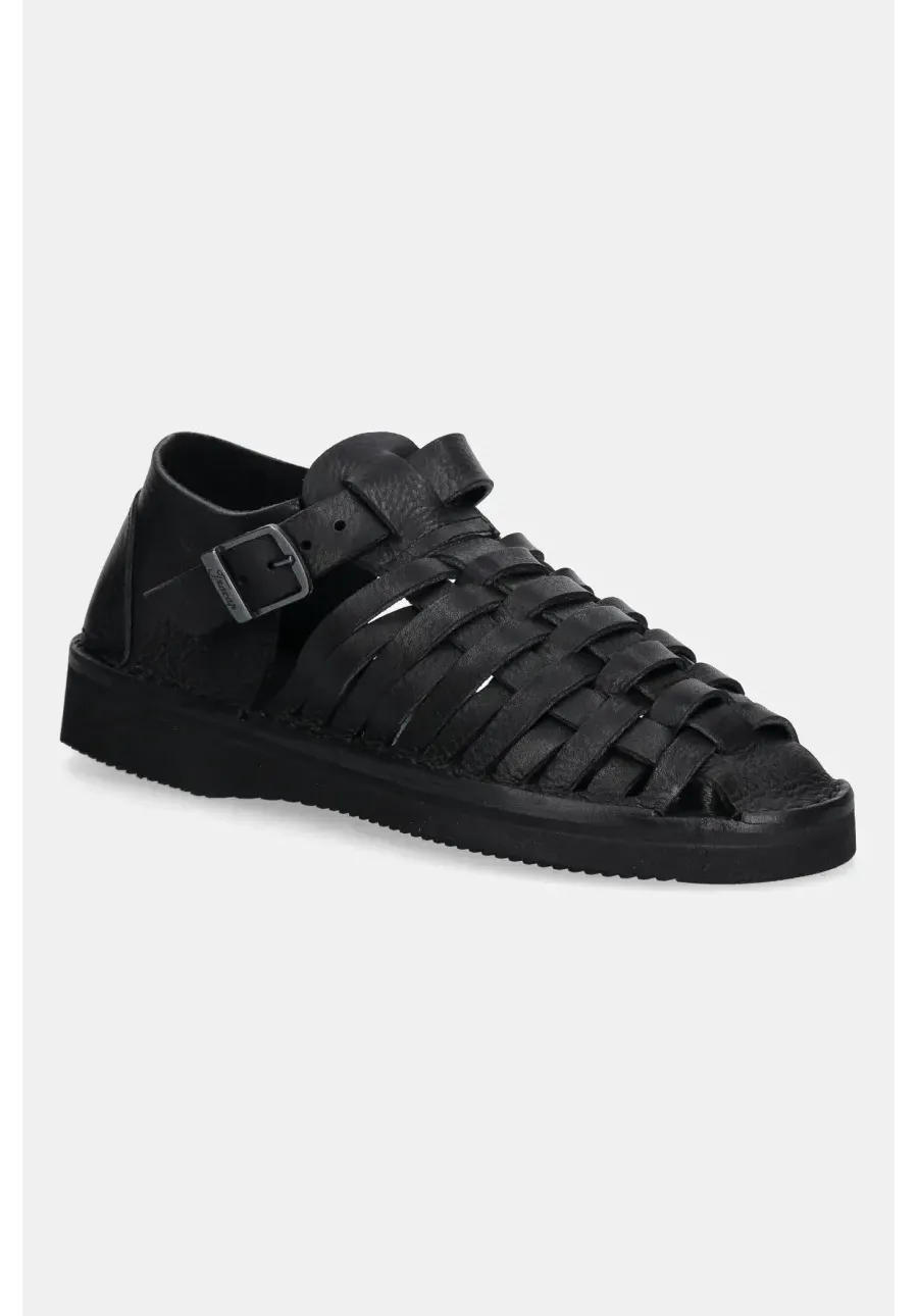 obrazek 1 Fracap sandały skórzane Sandals damskie kolor czarny D025